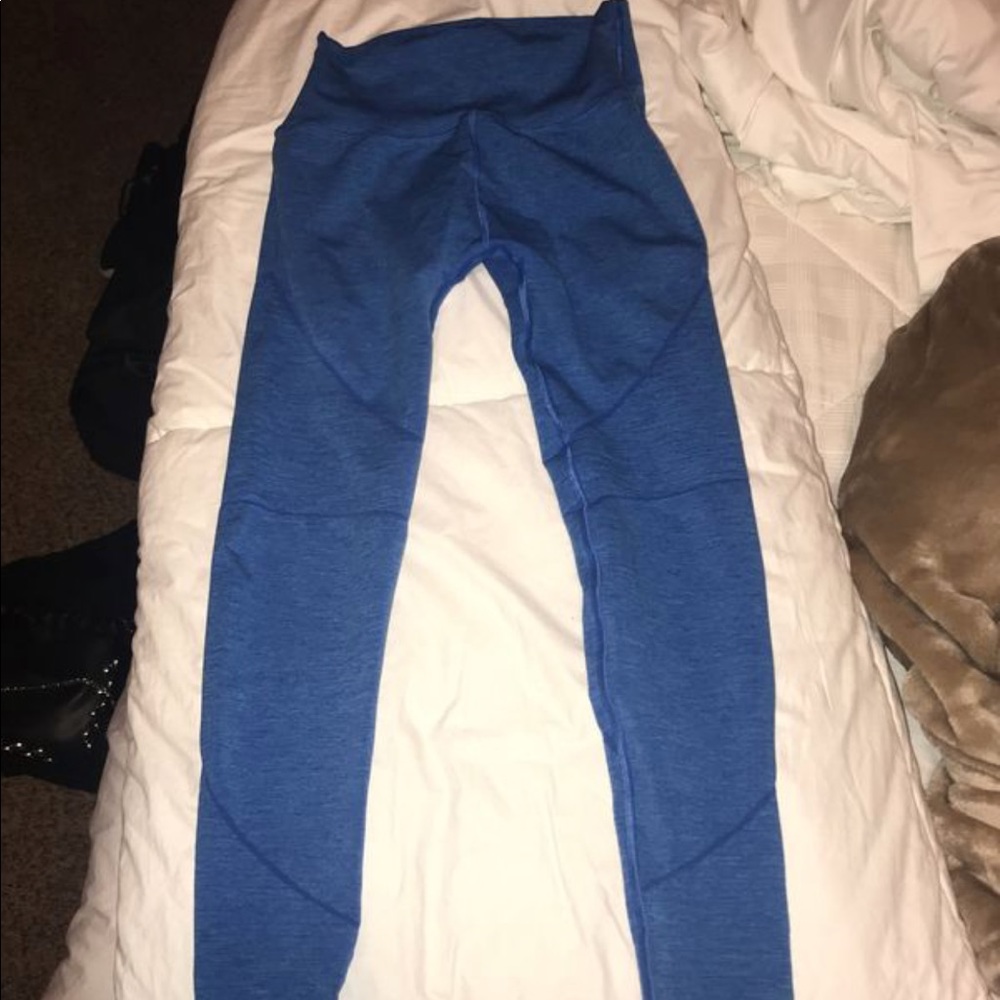 Alphalete blue revival leggings
